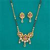 Antique Classic Mangalsutra with Matte Gold Plating
