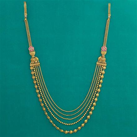 Antique Classic Belt with Matte Gold Plating