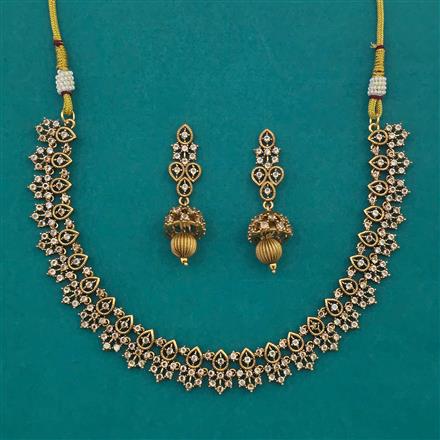 Antique Classic Necklace with Gold Plating