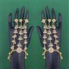 Antique Adjustable Hath Pan with Matte Gold Plating