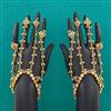 Antique Multi Finger Hath Pan with Matte Gold Plating
