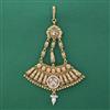 Antique Pearl Pasa with Matte Gold Plating