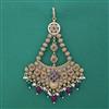 Antique Pearl Pasa with Matte Gold Plating