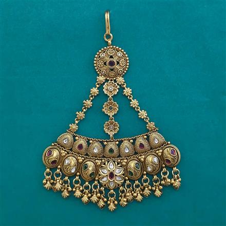 Antique Classic Pasa with Matte Gold Plating