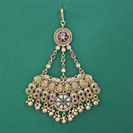 Antique Classic Pasa with Matte Gold Plating