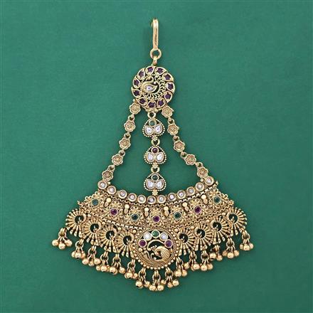 Antique Classic Pasa with Matte Gold Plating