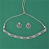 Antique Pearl Necklace with Mehndi Plating