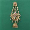Antique Birds Hair Brooch with Matte Gold Plating