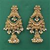 Antique Classic Earring with Matte Gold Plating