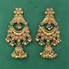 Antique Classic Earring with Matte Gold Plating