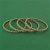 Antique 4 Pc Classic Bangles with Mehndi Plating
