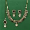 Antique Classic Necklace with Mehndi Plating
