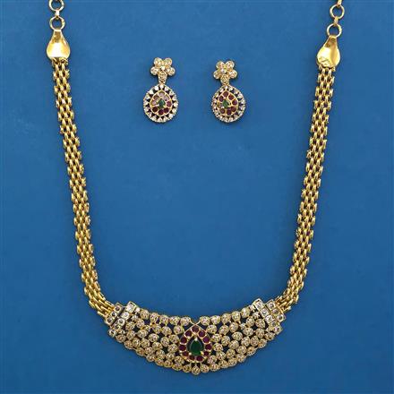 Antique Classic Necklace with Gold Plating