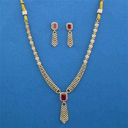 Antique Classic Necklace with Gold Plating