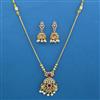 Antique Birds Pendant Set with Gold Plating