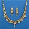 Antique Classic Necklace with Matte Gold Plating