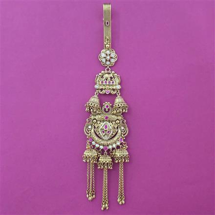 Antique Birds Jhuda with Gold Plating
