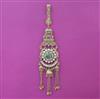 Antique Birds Jhuda with Gold Plating