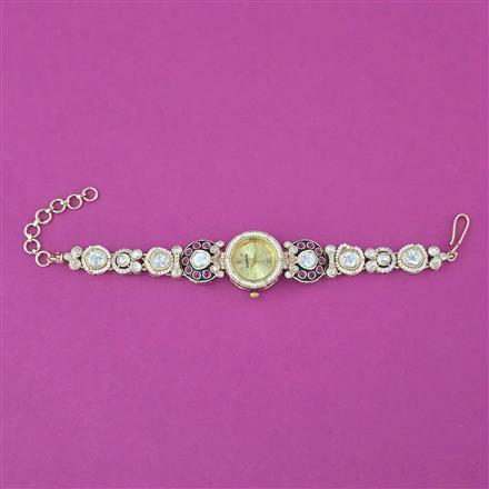 Antique Pearl Watch with Carat Plating