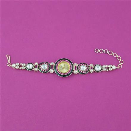 Antique Pearl Watch with Carat Plating
