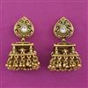 Antique Jhumki with Matte Gold Plating