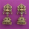 Antique Jhumki with Matte Gold Plating