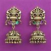 Antique Jhumki with Matte Gold Plating