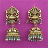 Antique Jhumki with Matte Gold Plating