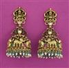 Antique Jhumki with Matte Gold Plating