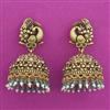 Antique Jhumki with Matte Gold Plating