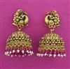 Antique Jhumki with Matte Gold Plating