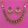 Antique Classic Necklace with Matte Gold Plating