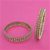 Antique Pearl Bangles with Mehndi Plating