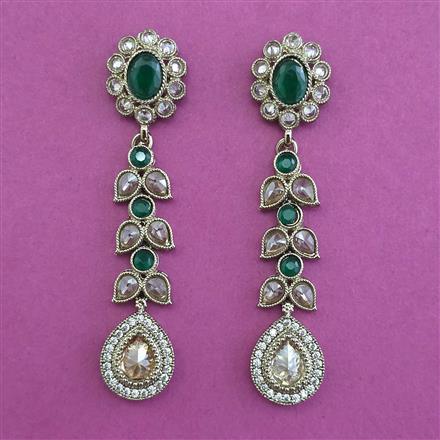 Antique Classic Earring with Mehndi Plating