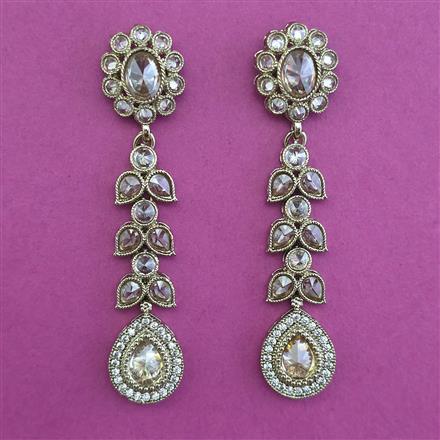 Antique Classic Earring with Mehndi Plating