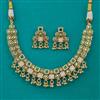 Antique Classic Necklace with Matte Gold Plating