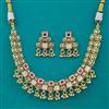 Antique Classic Necklace with Matte Gold Plating