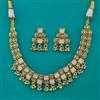 Antique Classic Necklace with Matte Gold Plating