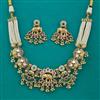 Antique Heritage Necklace with Matte Gold Plating