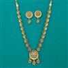 Antique Classic Necklace with Matte Gold Plating