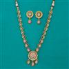 Antique Classic Necklace with Matte Gold Plating