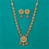 Antique Classic Necklace with Matte Gold Plating