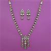 Antique Classic Necklace with Matte Gold Plating