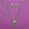 Antique Classic Necklace with Matte Gold Plating