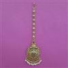 Antique Pearl Tikka with Matte Gold Plating