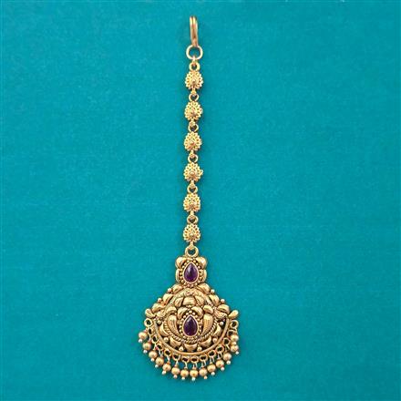 Antique Classic Tikka with Matte Gold Plating