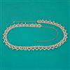 Antique Pearl Belt with Mehndi Plating