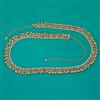 Antique Pearl Belt with Mehndi Plating