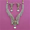 Antique Birds Necklace with Mehndi Plating