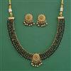 Antique Classic Necklace with Matte Gold Plating